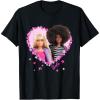 imageBarbie  Barbie Friends Heart TShirtBlack