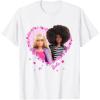 imageBarbie  Barbie Friends Heart TShirtWhite