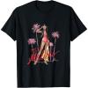 imageBarbie  Meet me in Malibu Illustration TShirtBlack