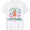 imageBarbie  Surfs Up Cowgirl TShirtWhite
