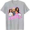 imageBarbie  Weekends Best Friends Fun TShirtHeather Grey