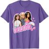 imageBarbie  Weekends Best Friends Fun TShirtPurple Heather