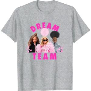 imageBarbie  Fashion Dream Team TShirtHeather Grey