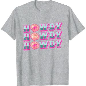 imageBarbie  Howdy TShirtHeather Grey