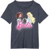 imageBarbie  BFF Heart TShirtHeather Blue