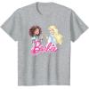 imageBarbie  BFF Heart TShirtHeather Grey