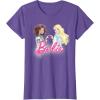 imageBarbie  BFF Heart TShirtPurple Heather