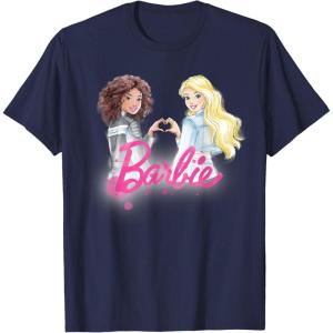 imageBarbie  BFF Heart TShirtNavy Blue
