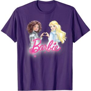 imageBarbie  BFF Heart TShirtPurple
