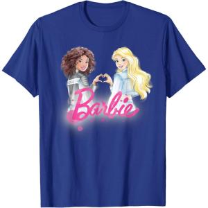 imageBarbie  BFF Heart TShirtRoyal Blue