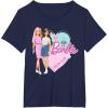 imageBarbie  Dream Team Heart TShirtNavy Blue