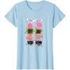 imageBarbie  Iconic Sunglasses TShirtBaby Blue