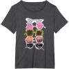 imageBarbie  Iconic Sunglasses TShirtDark Heather Grey