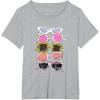 imageBarbie  Iconic Sunglasses TShirtHeather Grey