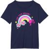 imageBarbie  Live Your Dreams Rainbow TShirtNavy Blue