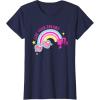 imageBarbie  Live Your Dreams Rainbow TShirtNavy Blue