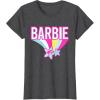 imageBarbie  Pastel Rainbow TShirtDark Heather Grey