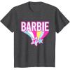 imageBarbie  Pastel Rainbow TShirtDark Heather Grey