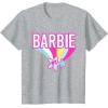 imageBarbie  Pastel Rainbow TShirtHeather Grey