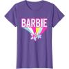 imageBarbie  Pastel Rainbow TShirtPurple Heather