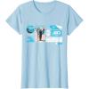 imageBarbie  West Coast Waves TShirtBaby Blue