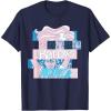 imageBarbie  Comic Collage TShirtNavy Blue