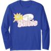 imageBarbie  Hi Its Me Barbie Long Sleeve TShirtRoyal Blue