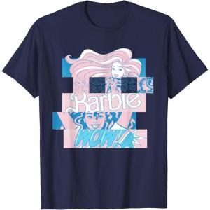 imageBarbie  Comic Collage TShirtNavy Blue