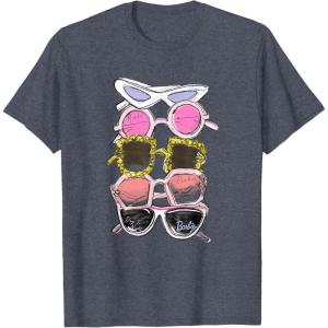 imageBarbie  Iconic Sunglasses TShirtHeather Blue