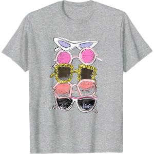 imageBarbie  Iconic Sunglasses TShirtHeather Grey