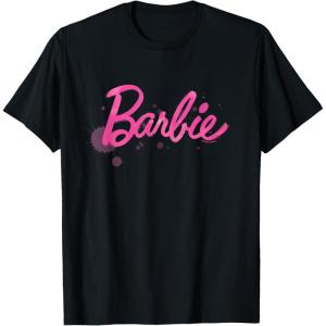 imageBarbie  Painted Logo TShirtBlack