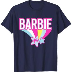 imageBarbie  Pastel Rainbow TShirtNavy Blue