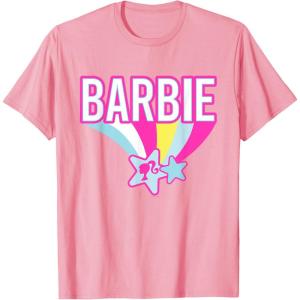 imageBarbie  Pastel Rainbow TShirtPink