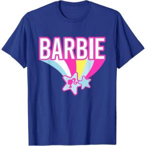 imageBarbie  Pastel Rainbow TShirtRoyal Blue