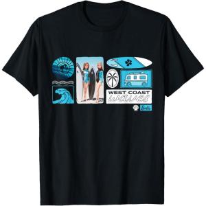 imageBarbie  West Coast Waves TShirtBlack