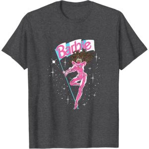 imageBarbie  Astronaut Barbie TShirtDark Heather Grey