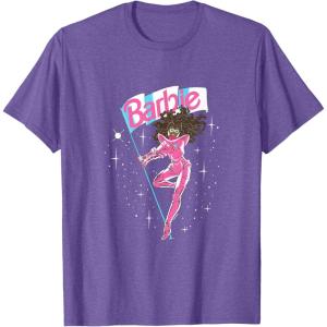 imageBarbie  Astronaut Barbie TShirtPurple Heather