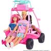 imageBarbie Mysteries Beach Detectives Playset with Beach Buggy Toy Car ampamp 10 Accessories Including Beach Chair ampamp Towel