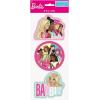 imageUnique Barbie Big Pink Paper Sticker Sheets 1 Pc  Assorted Designs  Ideal for Party Decoration ampamp Fun Activities