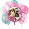 imageHome ampamp Hoopla  Barbie and Friends Pink Birthday Party Decorations Foil and Latex Balloon Set 9 Balloons