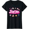 imageBarbie The Movie  Movie Logo Icons TShirtBlack