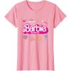 imageBarbie The Movie  Movie Logo Icons TShirtPink
