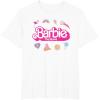 imageBarbie The Movie  Movie Logo Icons TShirtWhite