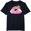 imageBarbie The Movie  Rainbow Logo TShirtBlack