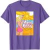 imageBarbie  West Coast Wave Sunset TShirtPurple Heather
