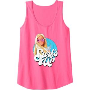 imageBarbie  Surfs Up Tank TopNeon Pink