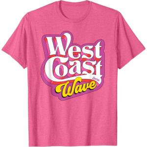 imageBarbie  West Coast Wave TShirtPink Heather