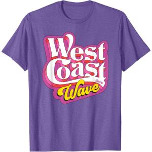 imageBarbie  West Coast Wave TShirtPurple Heather