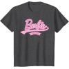 imageBarbie Logo  Since 1959 TShirtDark Heather Grey