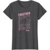 imageBarbie Together We Shine Silhouette TShirtDark Heather Grey